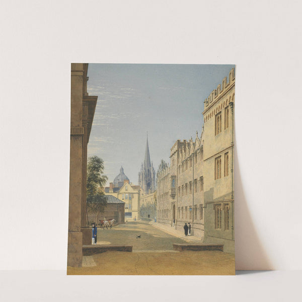 Oriel College, Oxford by Joseph Murray Ince