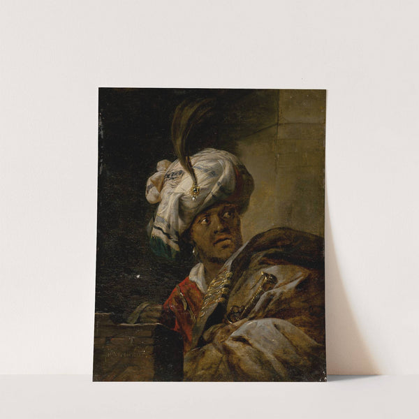 Oriental in a Turban by Aert Jansz Marienhof