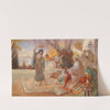 Orientalische Haremsszene by Stephan Sedlacek