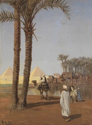 Orientalsk scene (ca.1880)