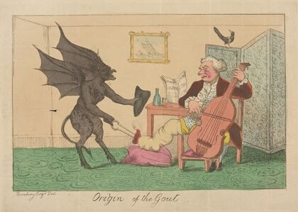 Origin of the Gout.