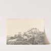 Original Drawings for Choix de Vues de L&#039;Inde and Others Pl.06 by William Hodges