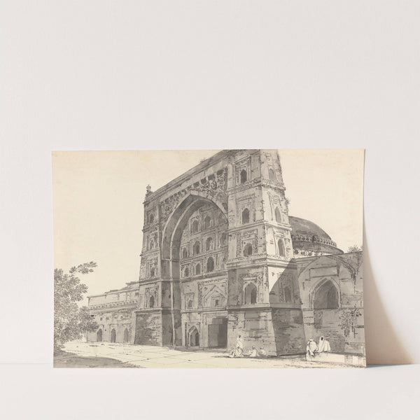 Original Drawings for Choix de Vues de L&#039;Inde and Others Pl.07 by William Hodges