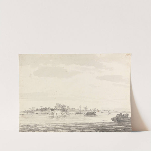 Original Drawings for Choix de Vues de L&#039;Inde and Others Pl.18 by William Hodges