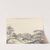 Original Drawings for Choix de Vues de L&#039;Inde and Others Pl.24 by William Hodges
