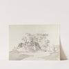 Original Drawings for Choix de Vues de L&#039;Inde and Others Pl.32 by William Hodges