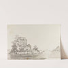 Original Drawings for Choix de Vues de L&#039;Inde and Others Pl.36 by William Hodges