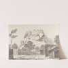 Original Drawings for Choix de Vues de L&#039;Inde and Others Pl.37 by William Hodges