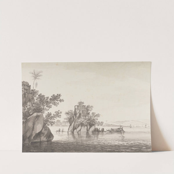 Original Drawings for Choix de Vues de L&#039;Inde and Others Pl.48 by William Hodges