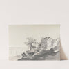 Original Drawings for Choix de Vues de L&#039;Inde and Others Pl.49 by William Hodges