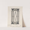 Ornament met bloem by Samuel Jessurun de Mesquita