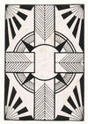 Ornament met cirkel en kruis