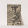 Ornamental vase supported by griffin by Jean Le Pautre