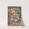 Orphée aux enfers by Jules Chéret