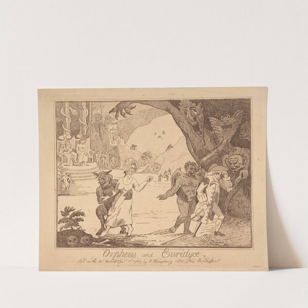 Orpheus and Euridyce. (1784)