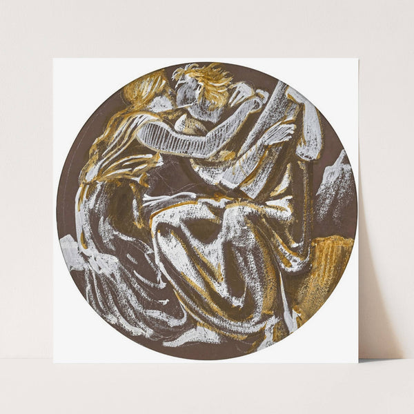 Orpheus and Eurydice Reunited by Sir Edward Coley Burne-Jones