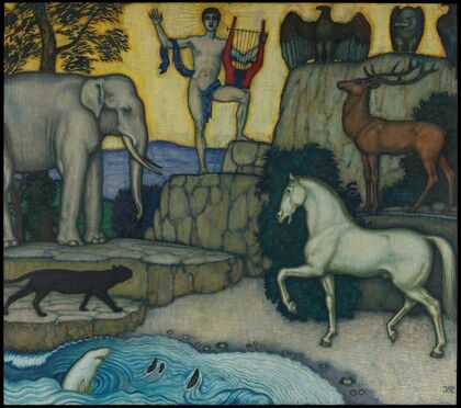 Orpheus and the Animals (around 1924)