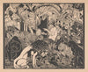 Orpheus speelt op zijn harp voor de dieren (1917 - 1920)