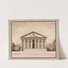 Orthographie, côté de l’entrée d’une maison de campagne appellée le temple du Silence (1788) by Jean Jacques Lequeu