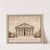 Orthographie, côté de l’entrée d’une maison de campagne appellée le temple du Silence (1788) by Jean Jacques Lequeu