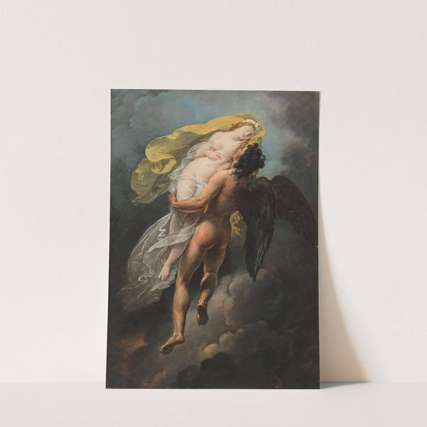 Orythie enlevée par Borée by Joseph-Ferdinand Lancrenon