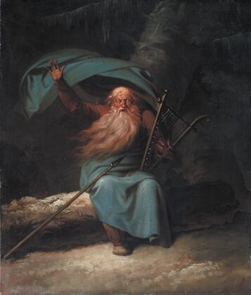 Ossian Singing His Swan Song (1780 – 1782)