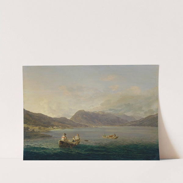 Österreichischer Alpensee (1845) by Anton Schiffer