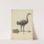 Ostrich Weather Vane by Herman Bader