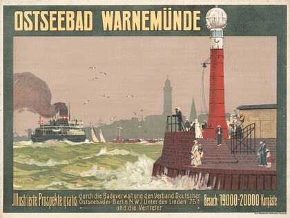 Ostseebad Warnemünde (ca. 1910)