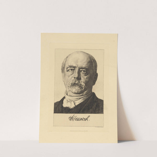 Otto von Bismarck (1815-1898), Politiker, Staatsmann (1880) by Alfred Cossmann