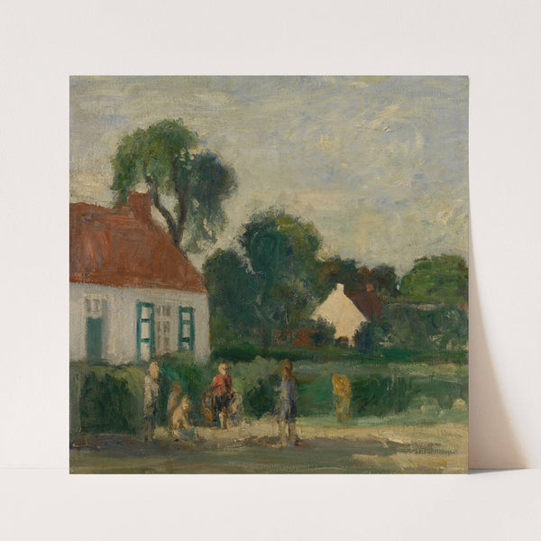 Oude Baan in Schilde (1925-1951) by Albert Van Dyck