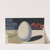 Our allies need eggs. Your farm can help (1940) by Herbert Bayer