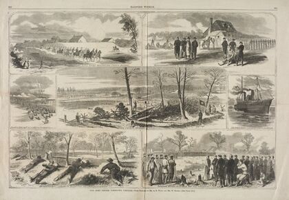 Our Army before Yorktown, Virginia (1862)