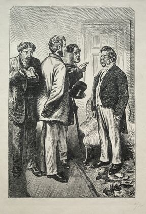 Our Christmas Turkey, Mr. Bobsby Concerned (1868)