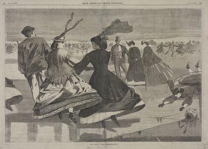 Our National Winter Exercise – Skating (1866)