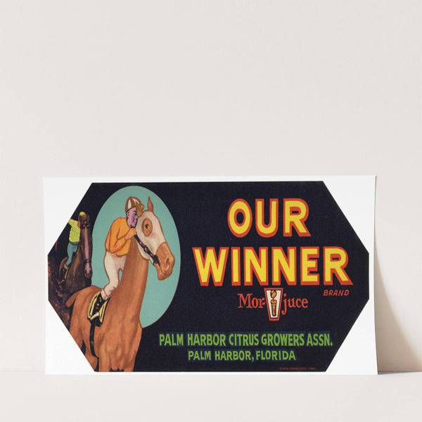 Our Winner Brand Citrus Label (1930-1950)