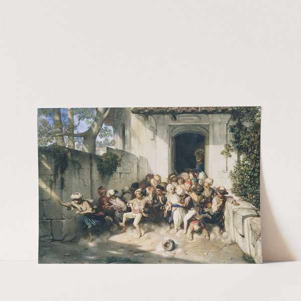 Out of School (1841) by Alexandre-Gabriel Decamps