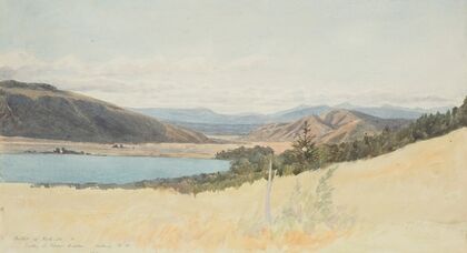 Outlet of Rotoiti and Valley of the Upper Buller looking N.W. — size preview