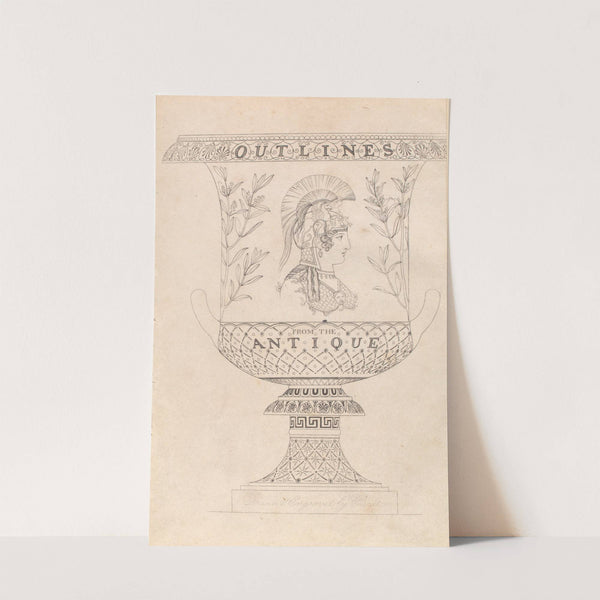 Outlines from the antique. by Thomas Baxter