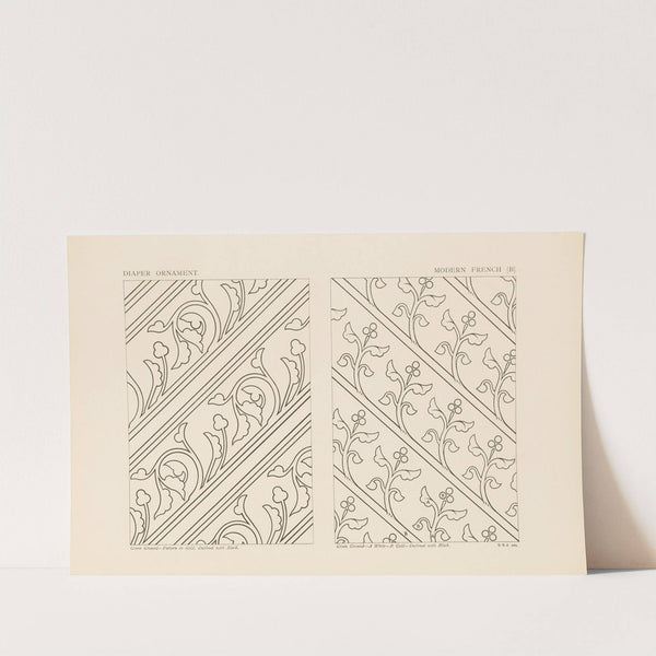 Outlines of ornament in the leading styles Pl.43 by George Ashdown Audsley