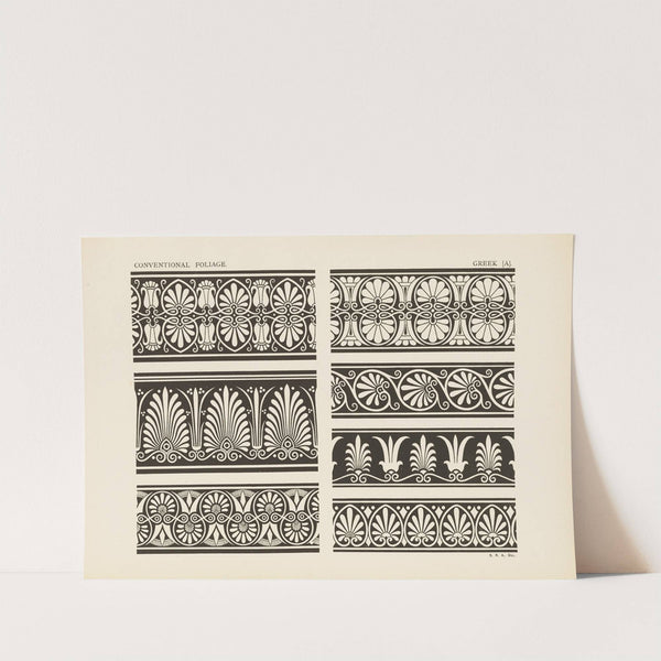 Outlines of ornament in the leading styles Pl.49 by George Ashdown Audsley