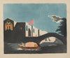 Outside a castle. (1798)