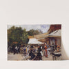 Outside a Restaurant in the Bois de Boulogne by Hugo Birger