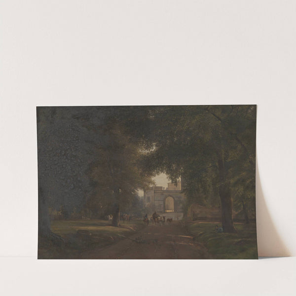 Outside Ariccia by Thorald Brendstrup
