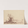 Outside Battlement Walls by George Knapton