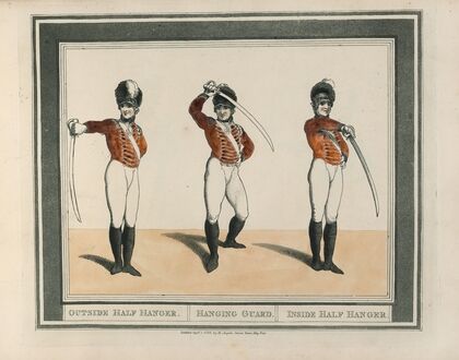 Outside Half Hanger, Hanging Guard, Inside Half Hanger (1799)