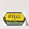 Overall Brand Citrus Label (1930-1950)