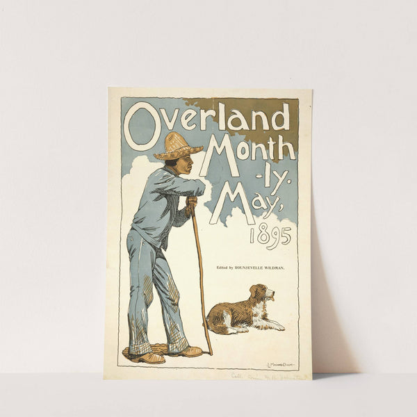 Overland Monthly. May, 1895 (1895) by Maynard Dixon