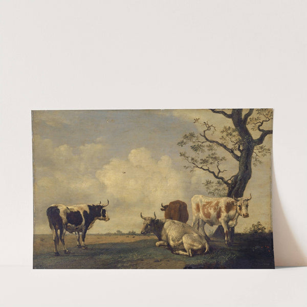Oxen on a Pasture by Anonymous