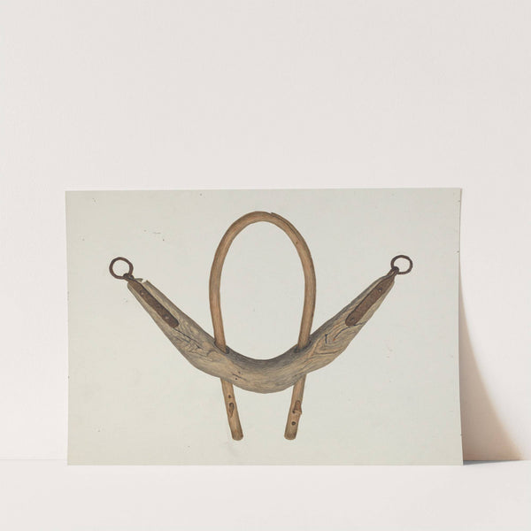 Oxen Yoke by Earl Butlin